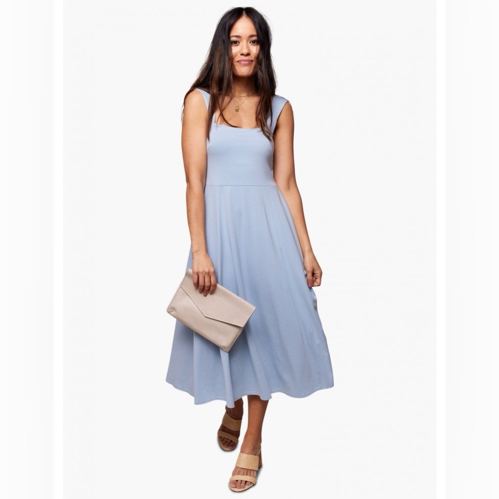 COPY - Able- Light Blue Zelda A-Line Casual Dress- Sz. XL